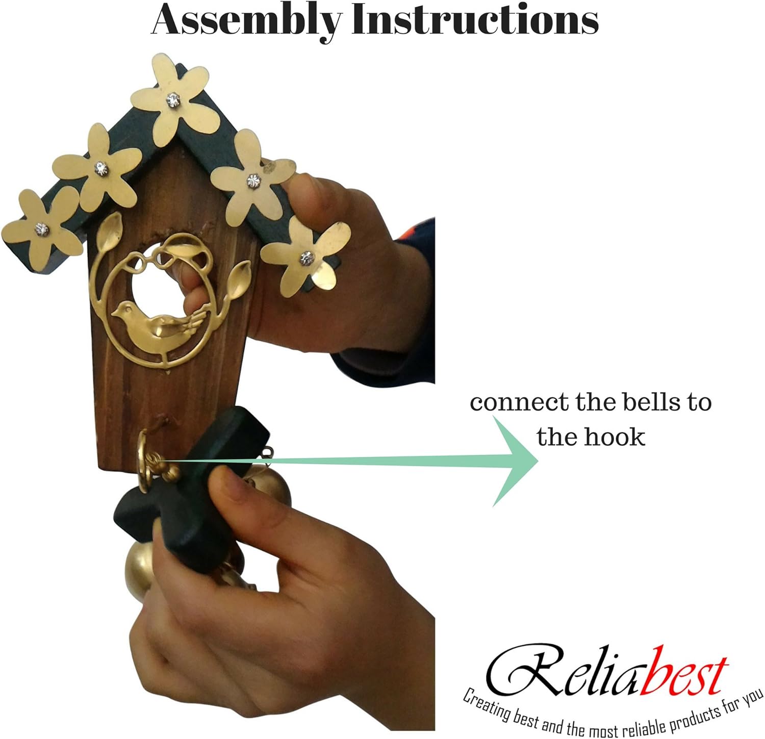 Reliabest Wind Chime for Home, Party, Night Garden, Indoor, Outdoor Decoration with Beautiful Sound, Make Your Home Better, Make You Relaxed - Great Gift