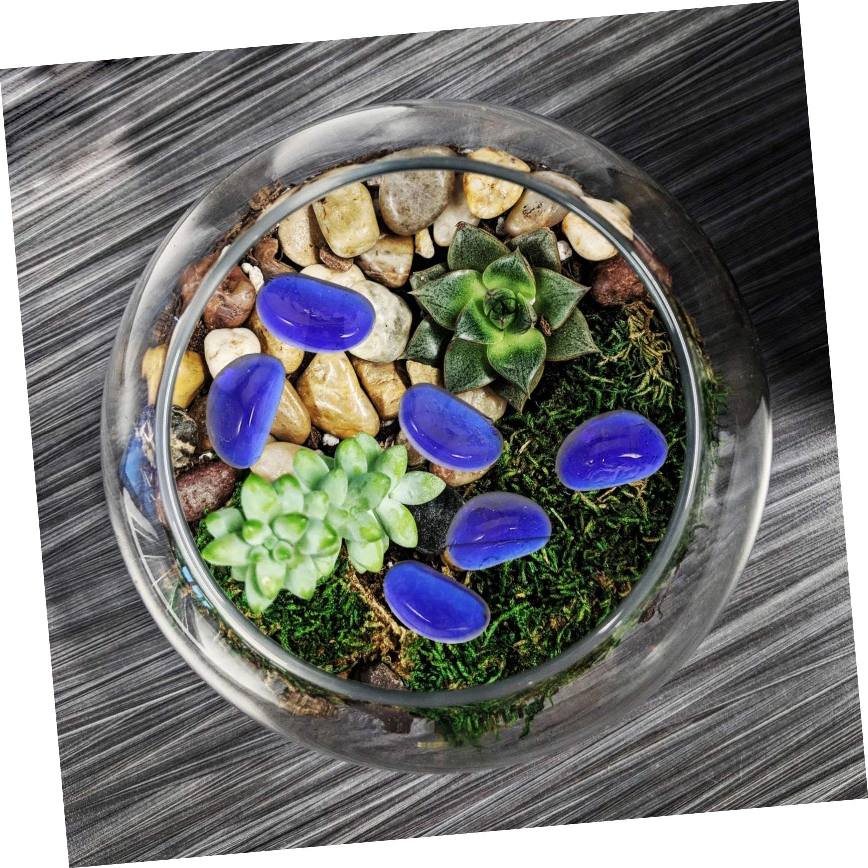 Beaupretty 2sacs Pierres Verre pour Décoration Aquarium Et Aménagement Paysager De Galets Décoratifs pour Jardins Et