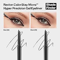 Vista 6 de Revlon ColorStay - Delineador de ojos de gel, maquillaje de ojos Micro Hyper Precision con difuminador integrado, impermeable, de larga duración