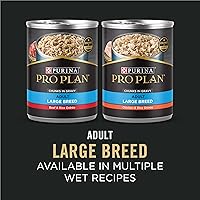 Vista 8 de Purina Pro Plan - Alimento seco y húmedo para perros adultos, raza grande, Razas grandes