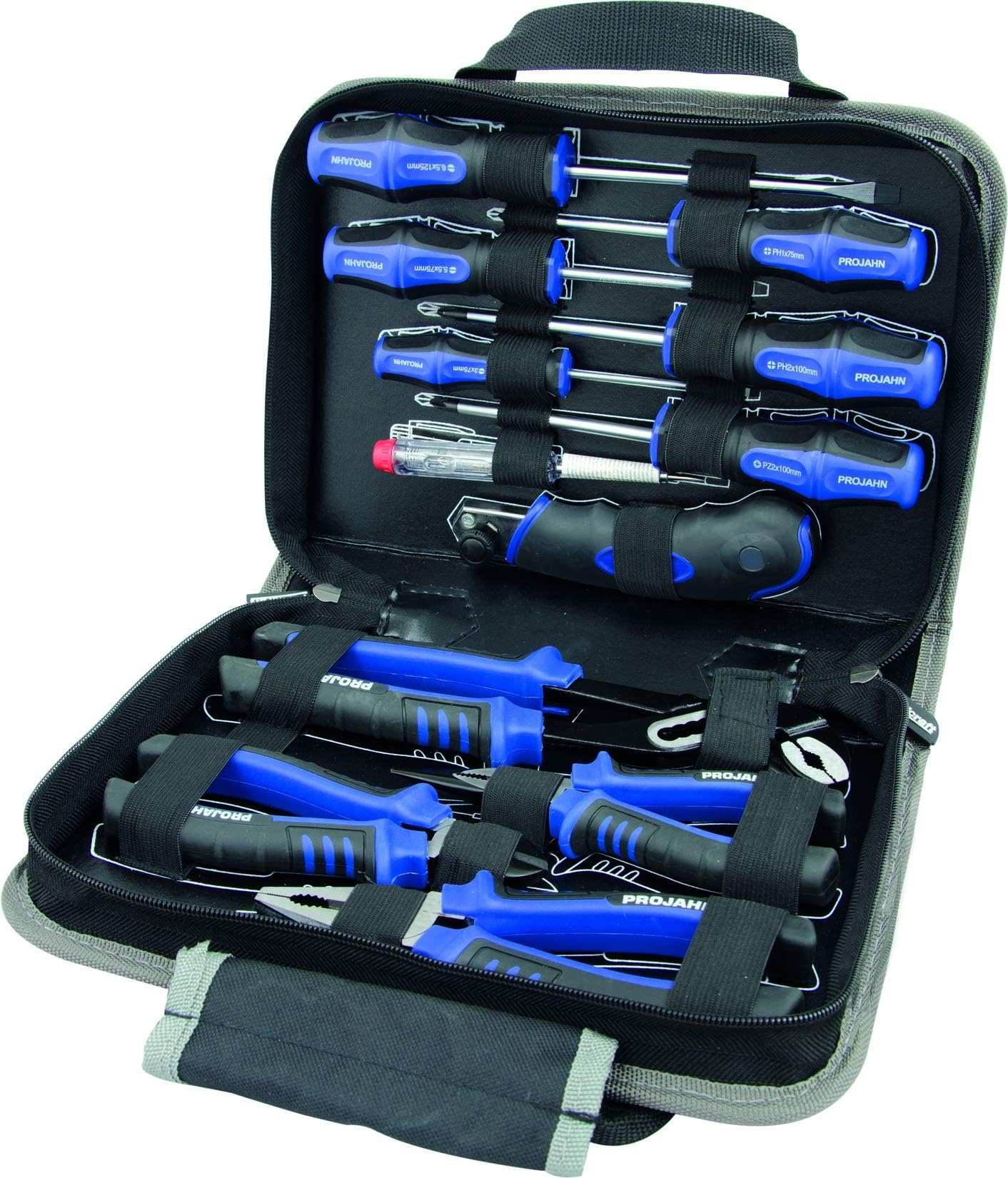 ProjahnProficraft 8689 Tool Folder 12 Pieces