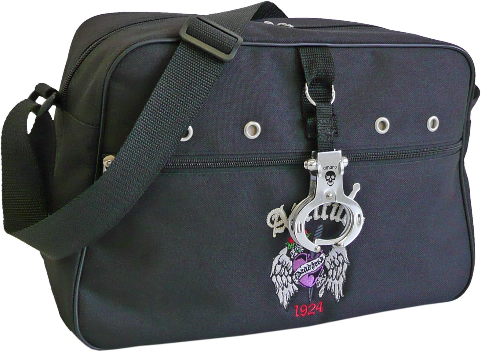 Amaro Attitude Sport And Leisure Bag - ca. 35.5 x 23.0 x 15.0 cm, Black