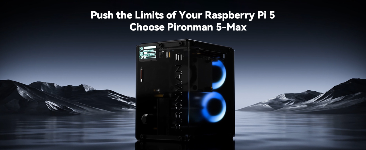pironman5 max RaspberryPi5 ケース Amazon.com: Pironman 5 NVMe M.2 SSD PCIe 2.0/3.0 Mini PC