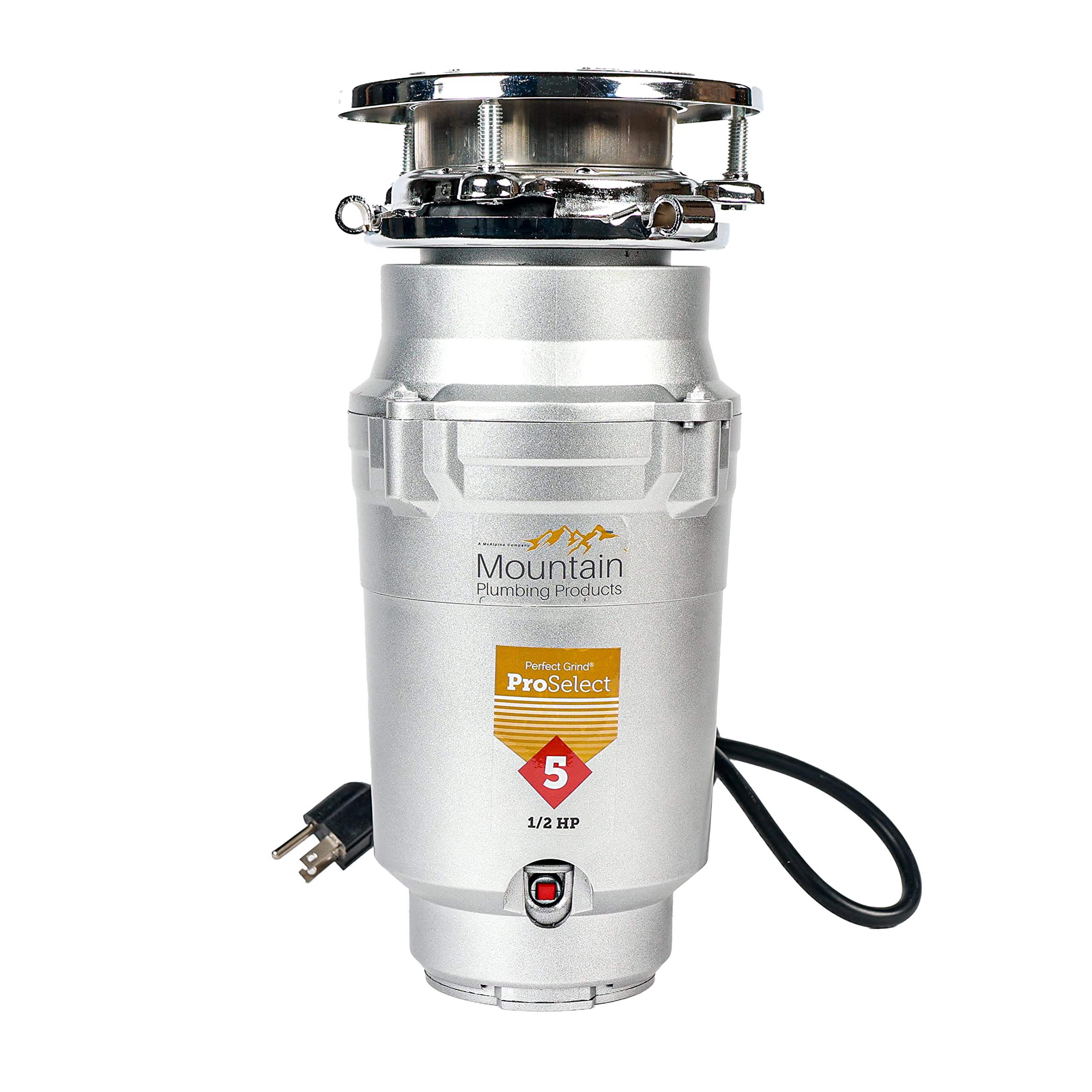 PROSELECT5 Perfect Grind - Triturador de basura para residuos, color plateado
