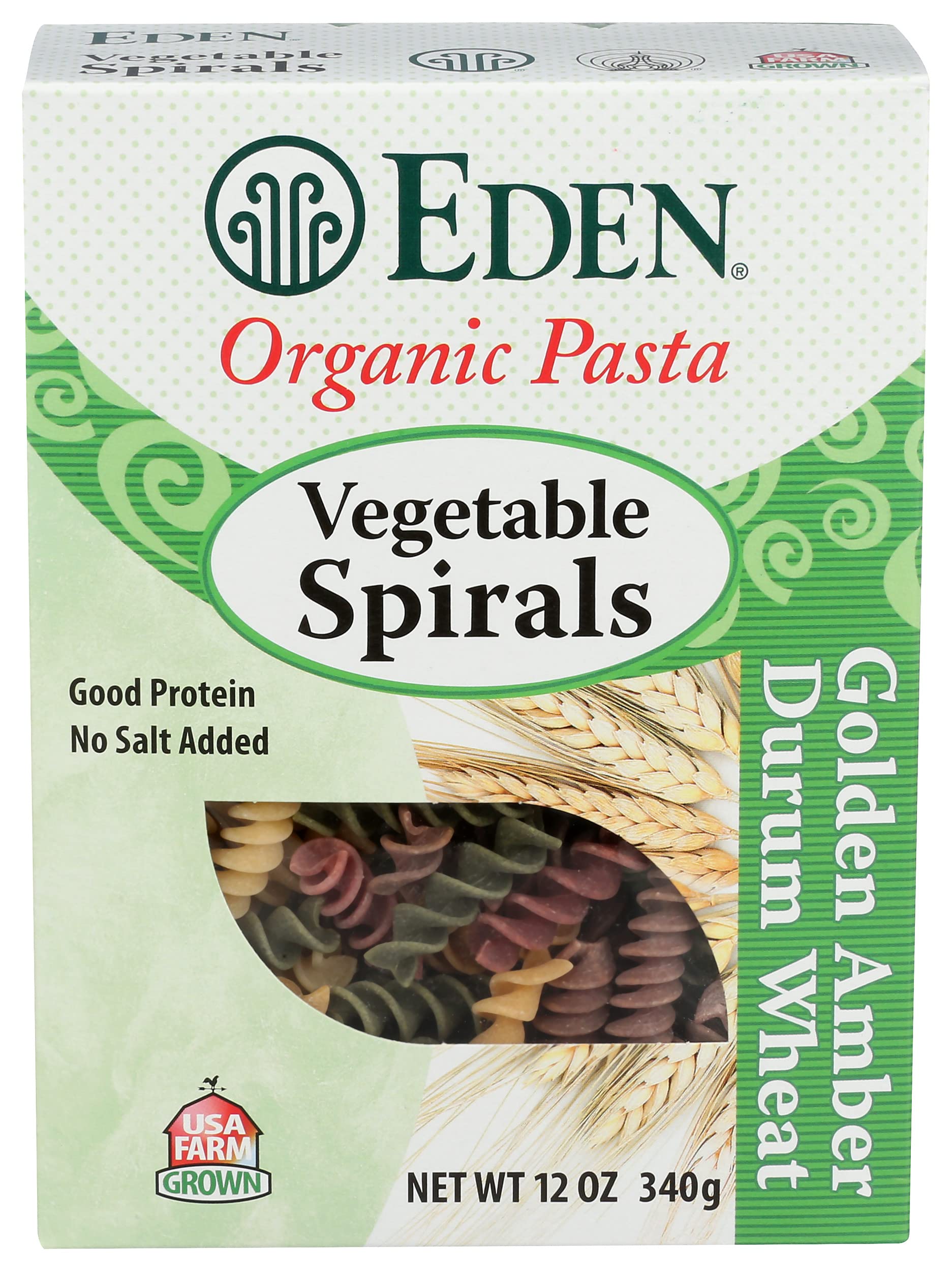 EDEN FOODS Organic Spiral Vegetable, 12 OZ