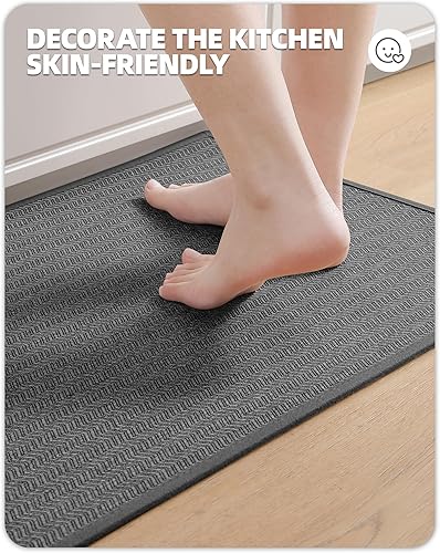 Miniatura 10 de Color&Geometry Tapete de cocina, alfombras de cocina antideslizantes, lavables con parte trasera de goma, tapetes de cocina para el suelo delante