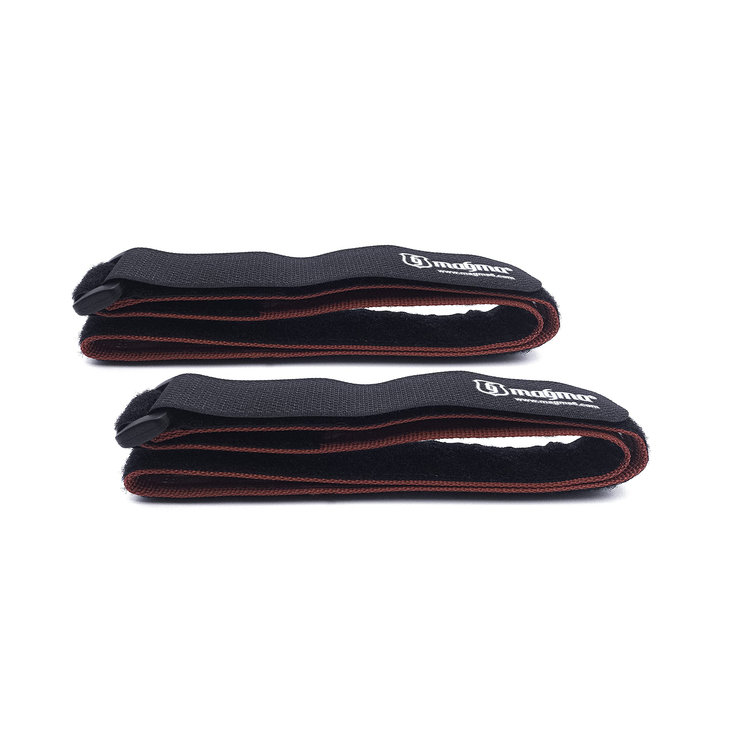 MAGMA 2 Cinghie Adesive 80cm | Stabilizzatore per ruote di bicicletta Portapacchi | Cinghie Regolabili con Gel Antigraffio | Escursioni, Yoga, Stuoie, Campeggio, Ciclismo