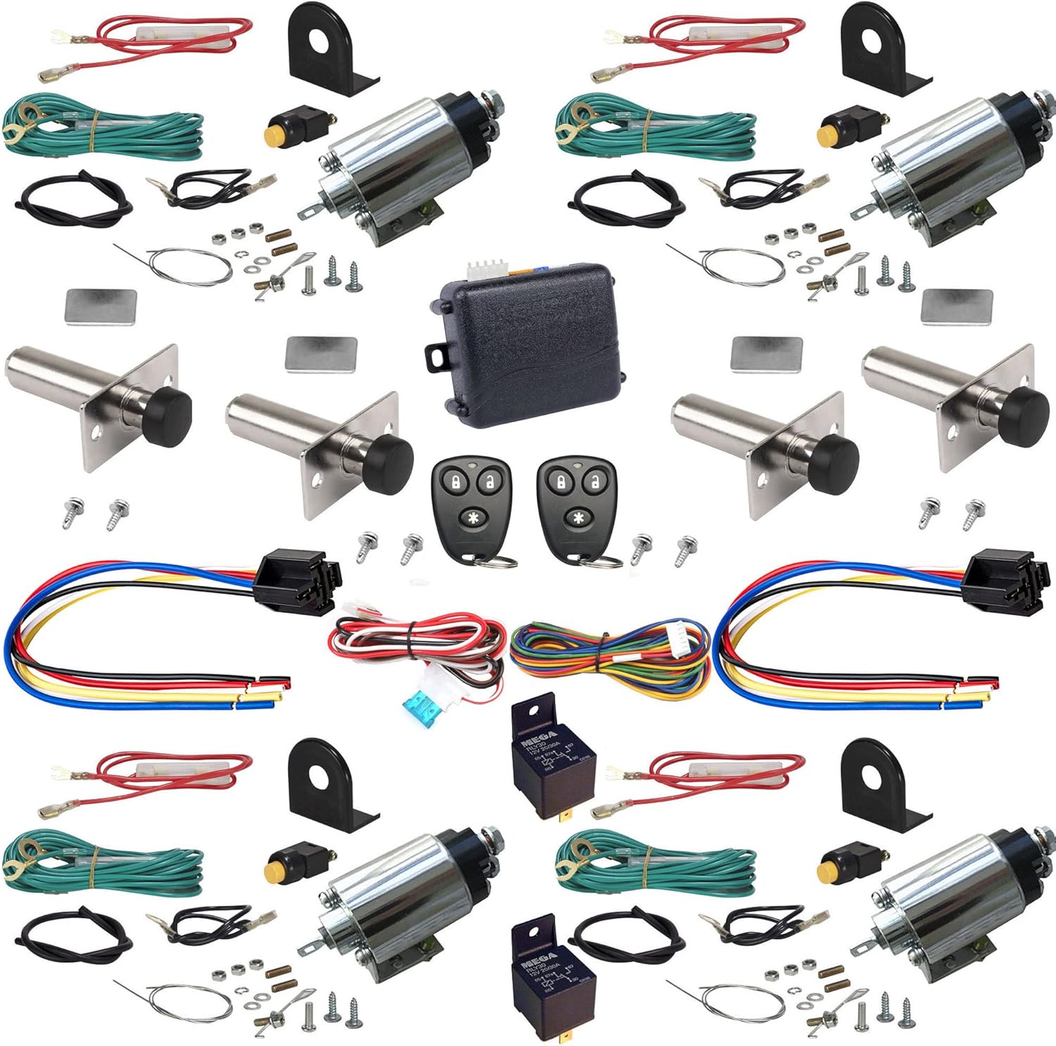 Megatronix KE680SDK4P 4Door Remote Control Heavy Duty