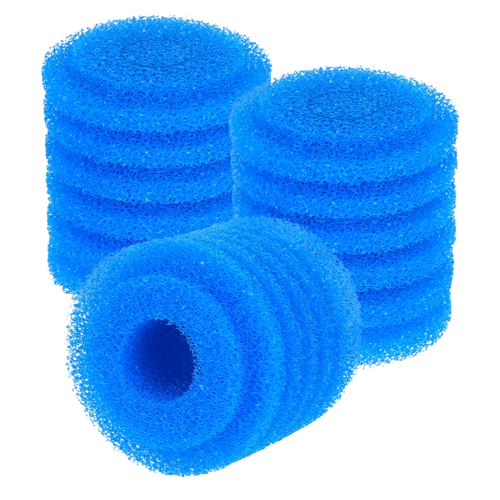 Esponja de filtro biológico para acuarios, paquete de 3, lavable y reutilizable, filtro biológico de repuesto para tanques de peces