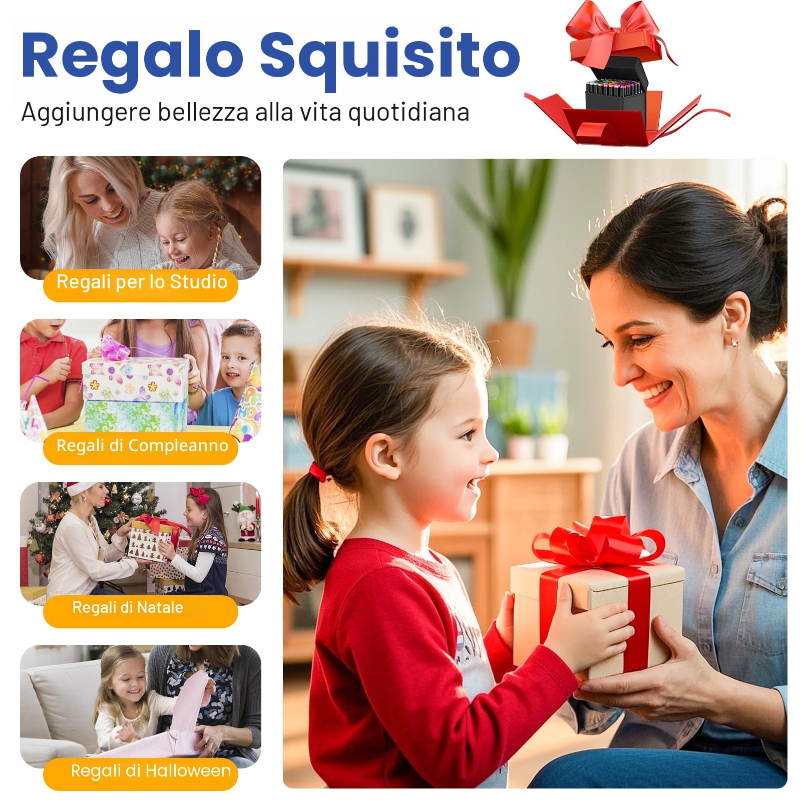 Pennarelli ad Alcool – 120 Pennarelli Doppia Punta a Rapida Asciugatura | Set Pennarelli con Colori a Spirito, punta fine e larga, ideale per fai da te, disegno, fumetti e progetti creativi
