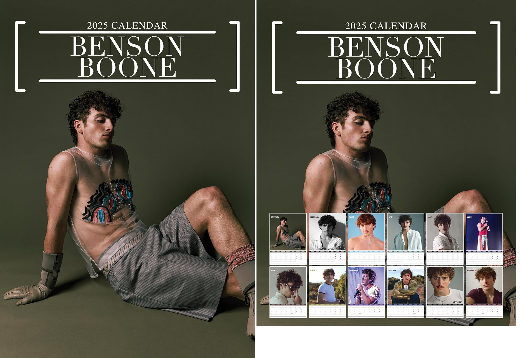 Benson Boone Calendar 2025