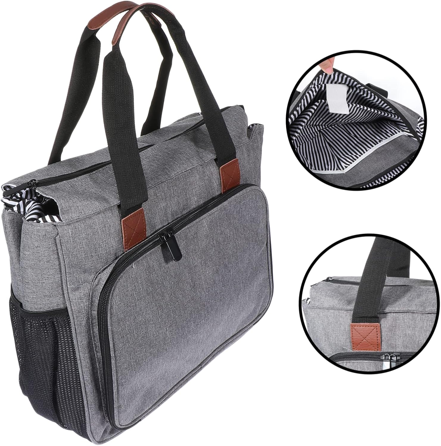 COHEALI 1pc Capacity Multi-functional Storage Bag for Embroidery Tools and Accessories for Organizing Craft Supplies and Pen Storage for Cross-stitch and Sewing Enthusiasts