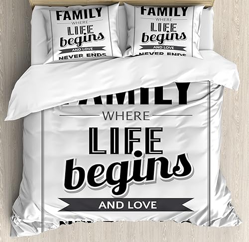 Miniatura 38 de Ambesonne Jukebox Duvet Cover Set, Digital Retro Print Party Themed Old Antique Music Radio, Decorative 3 Piece Bedding Set with 2 Pillow Shams,