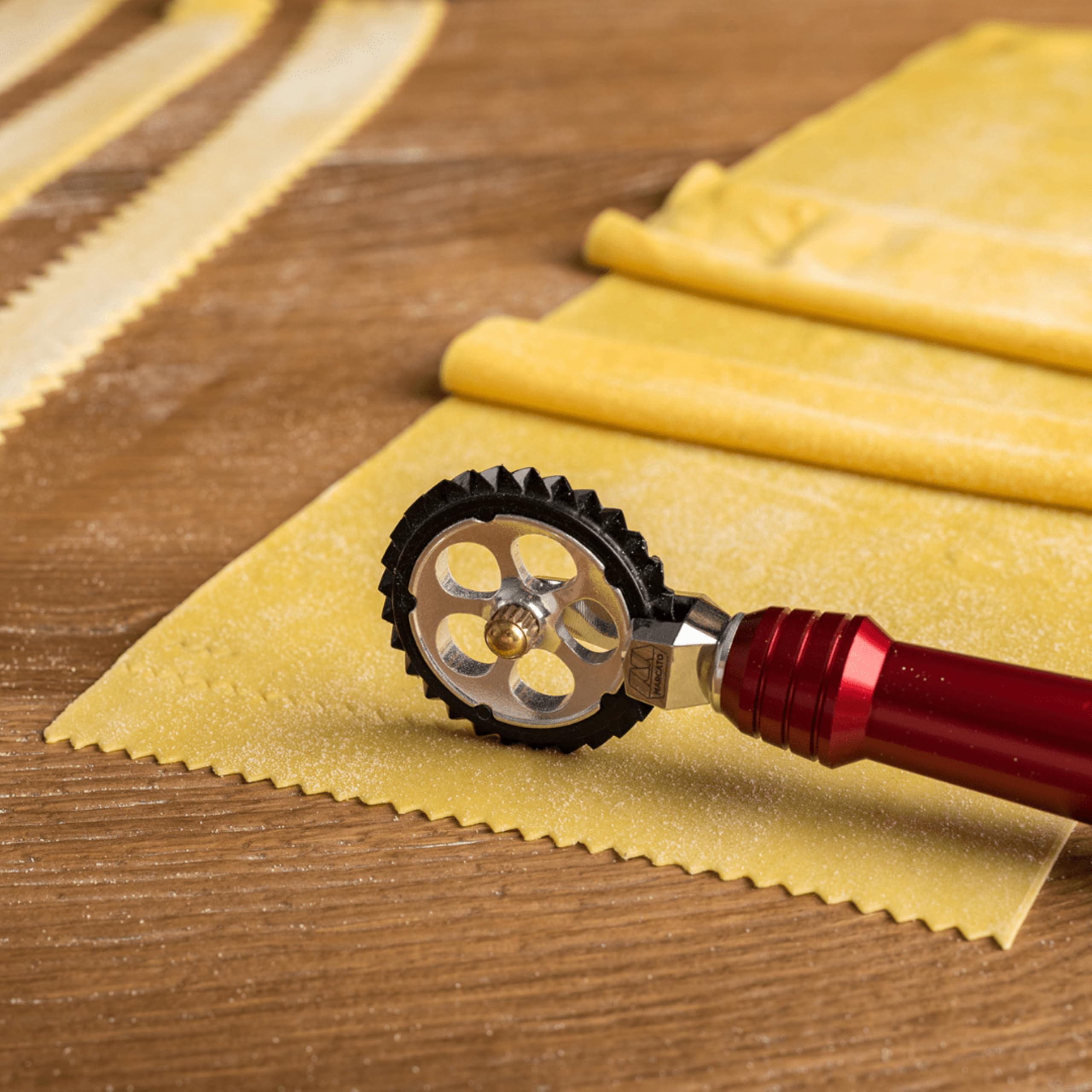 Marcato Pastawheel - Teigrädchen Rot, 8337RD