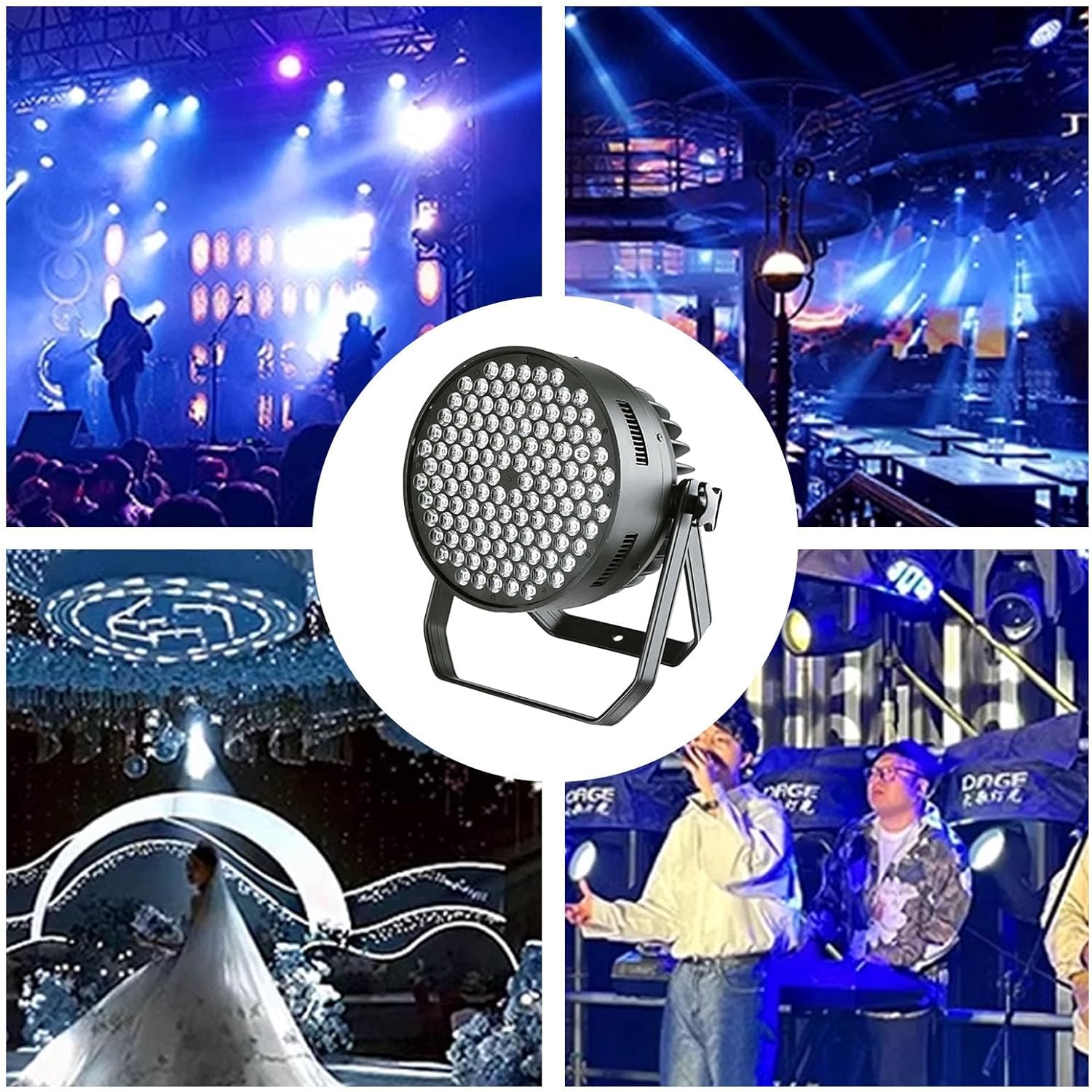 ムービングライト ディスコライト 120W LED 3in1 日本コンセント対応 Amazon.co.jp: ムービングムービングビームライト、120W LED RGBW 360