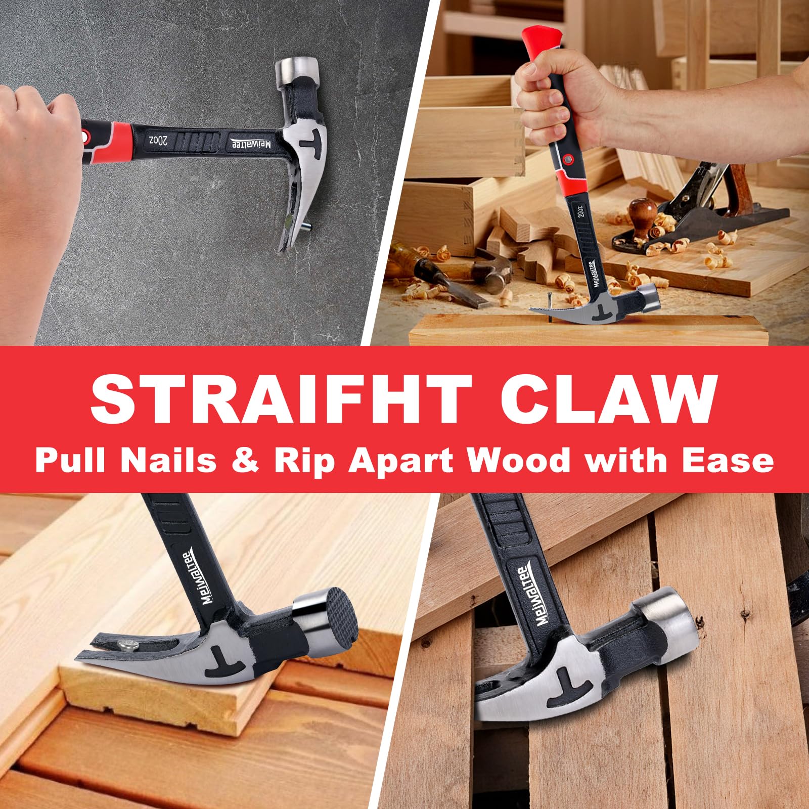 Heavy Duty Forged Hammer - 20oz Rip Claw -6