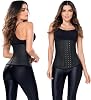 Ann Chery 2021 Latex Waist Trainer for Women | Colombian 3-Hook Waist Cincher | Body Shaper 2-Pack Set for Daily & Sport Use