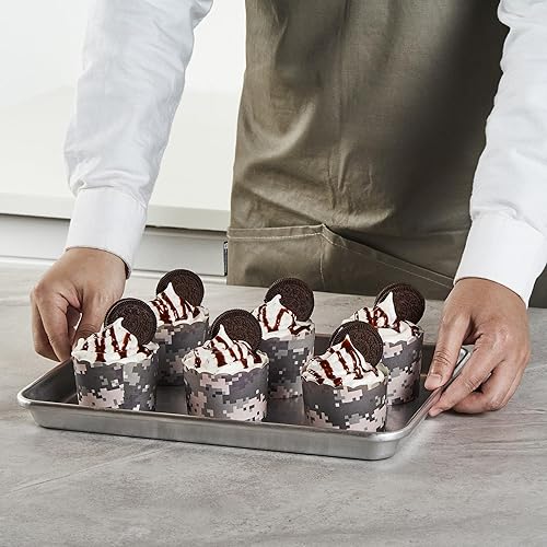 Miniatura 274 de Restaurantware Panificio Premium - Taza de papel Kraft de 10 onzas para hornear, tazas de papel para hornear, perfectas para magdalenas, cupcakes