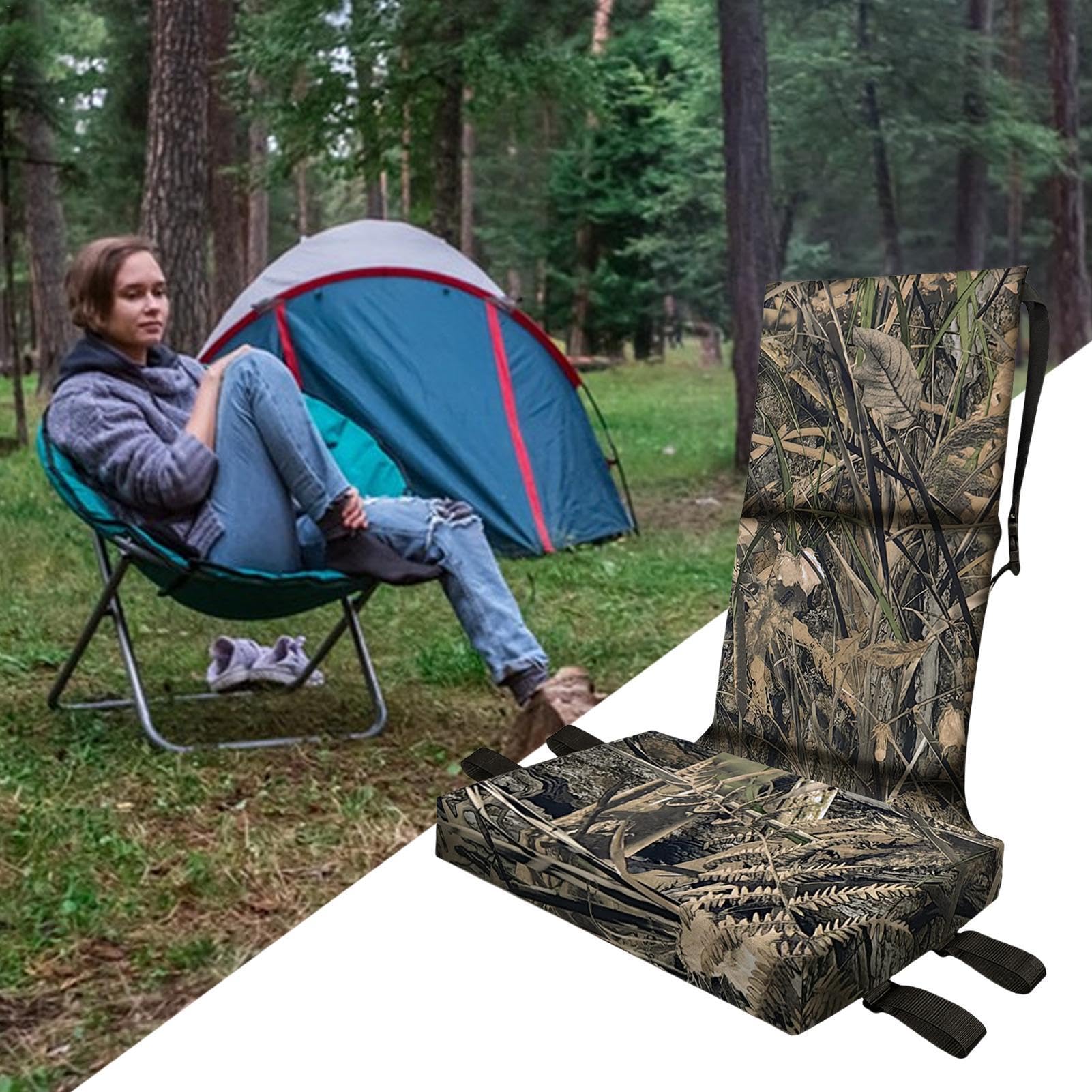 Asiento de soporte para árbol, asiento de caza desmontable, cómoda silla de caza, asiento portátil para árbol, asiento de caza ligero, accesorios de caza ajustables para mayor comodidad