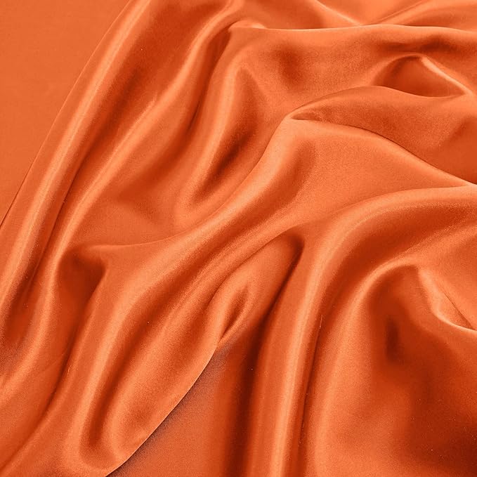 Servilletas de Satin Naranja 60 Unidades 43 x 43 cm Aormenzy miniatura 5