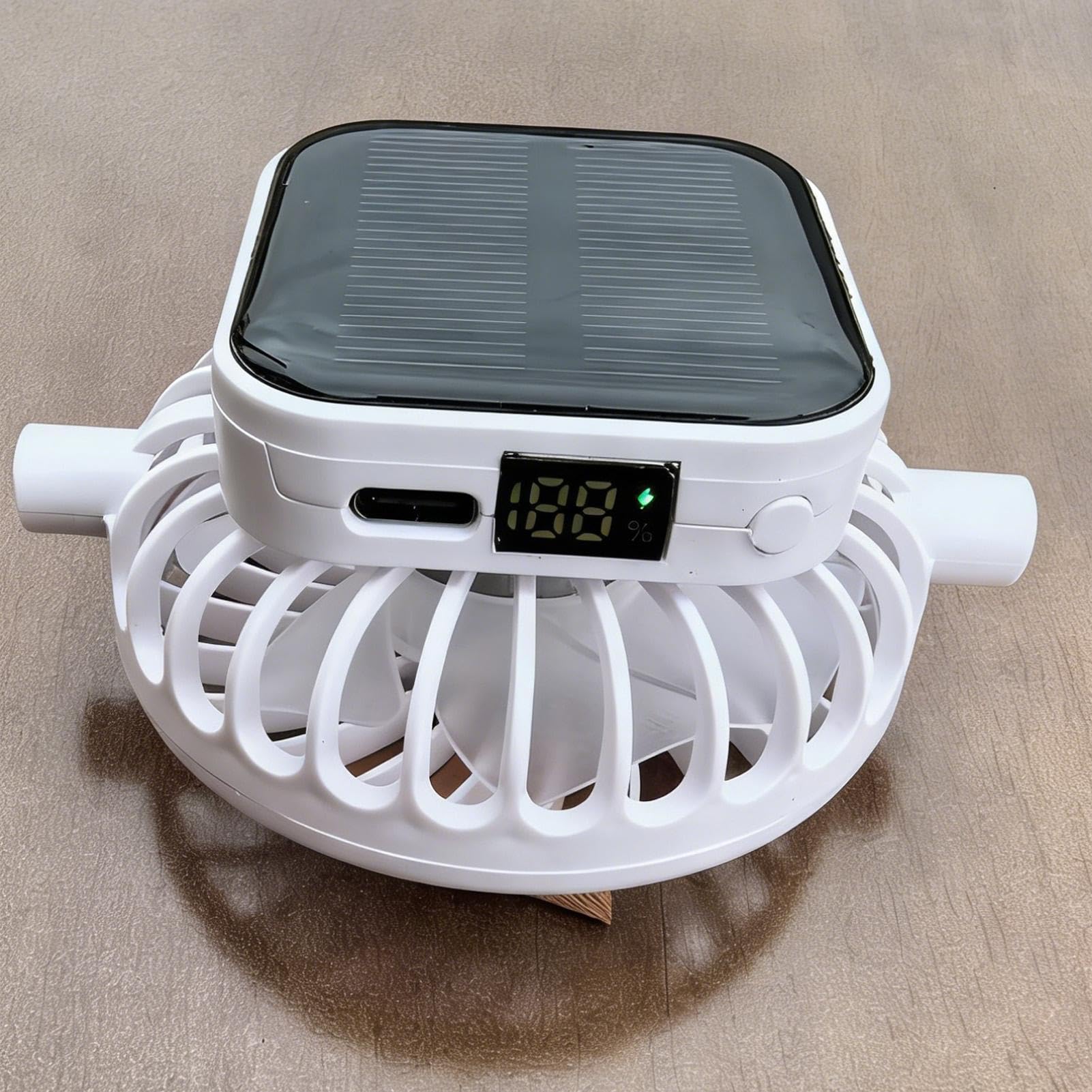 Cappello con ventola di raffreddamento con protezione UV, cappello solare regolabile in rete per attività all'aperto, estate, spiaggia, picnic, campeggio, escursionismo, ciclismo, passeggiate