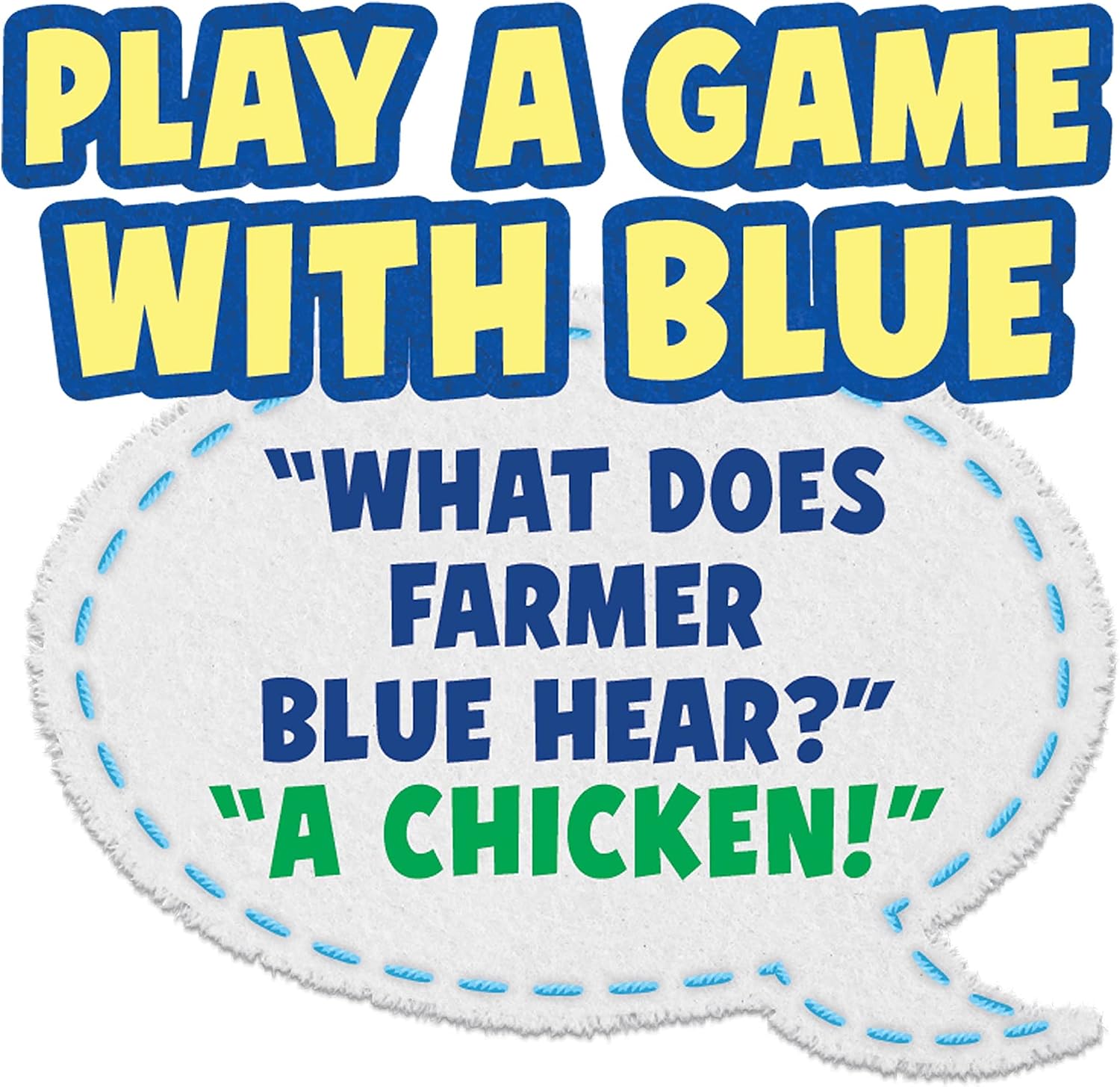 Blue's Clues and You! B-I-N-G-O Blue, 14-inch Interactive Plush Toy with Song and Game Mode, Dog, Kids Toys for Ages 3 Up by Just Play