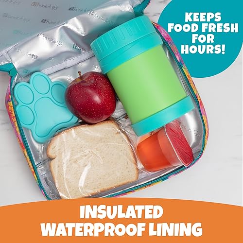 Miniatura 8 de Lonchera Bentology, bolsa de almuerzo, hermética, caja bento, para niña