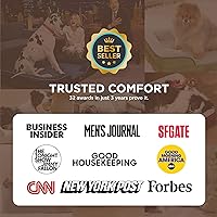 Vista 57 de Bedsure - Cama ortopédica extragrande para perros, sofá cama lavable para perros extragrandes, espuma de soporte con funda extraíble y lavable, negro