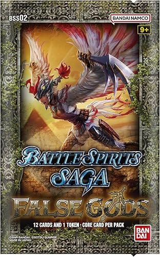 Miniatura 4 de BANDAI NAMCO Entertainment Battle Spirits SAGA Juego de cartas Set 02 Caja de refuerzo de dioses falsos BSSB02