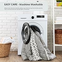 Vista 7 de INK+IVY Edredón para cama tamaño Queen, chenilla con mechones, juego de edredón de algodón transpirable Queen, edredón bohemio moderno para todas