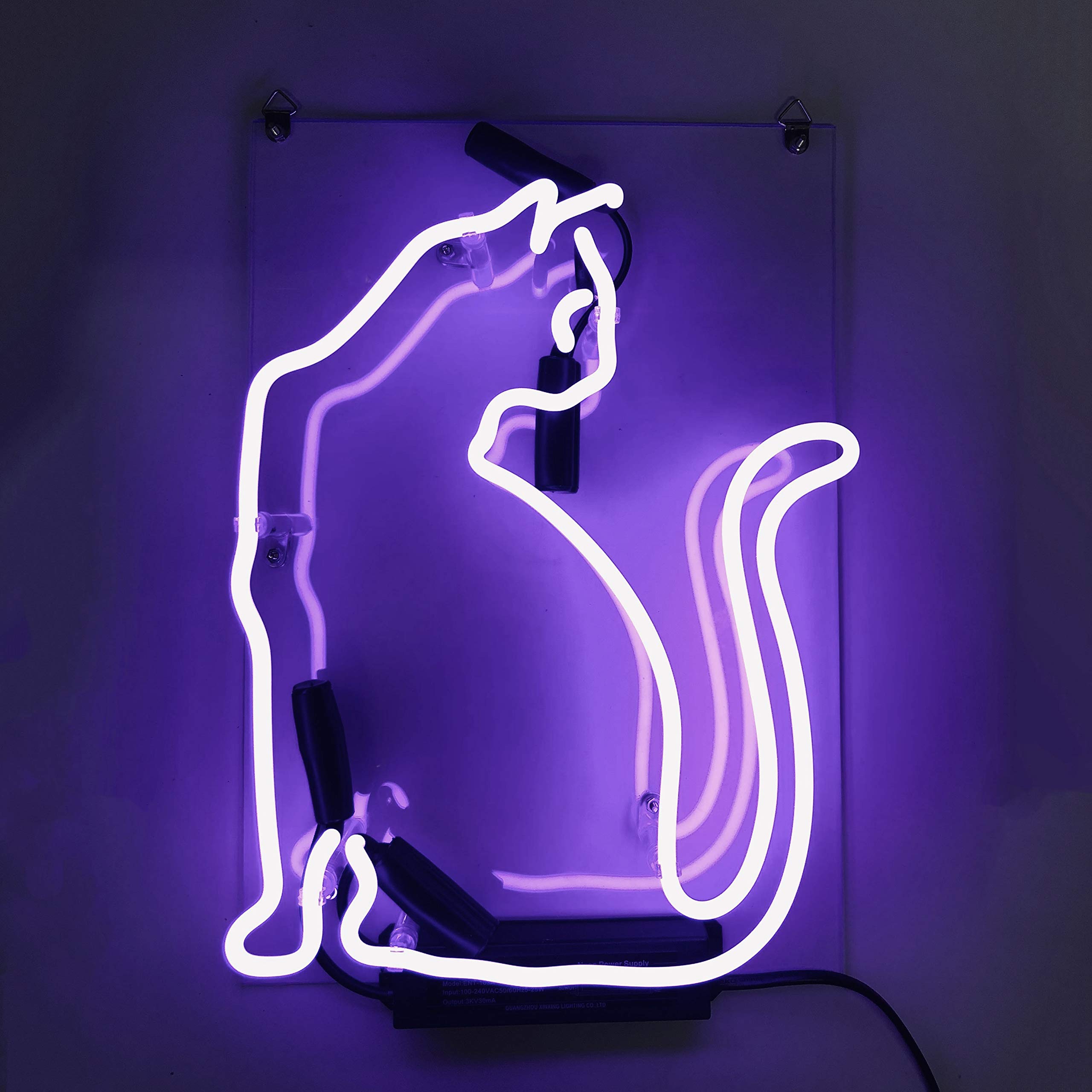 Amazon.co.jp: 猫 ネオンサイン ライト CAT NEON SIGN ビール バー 