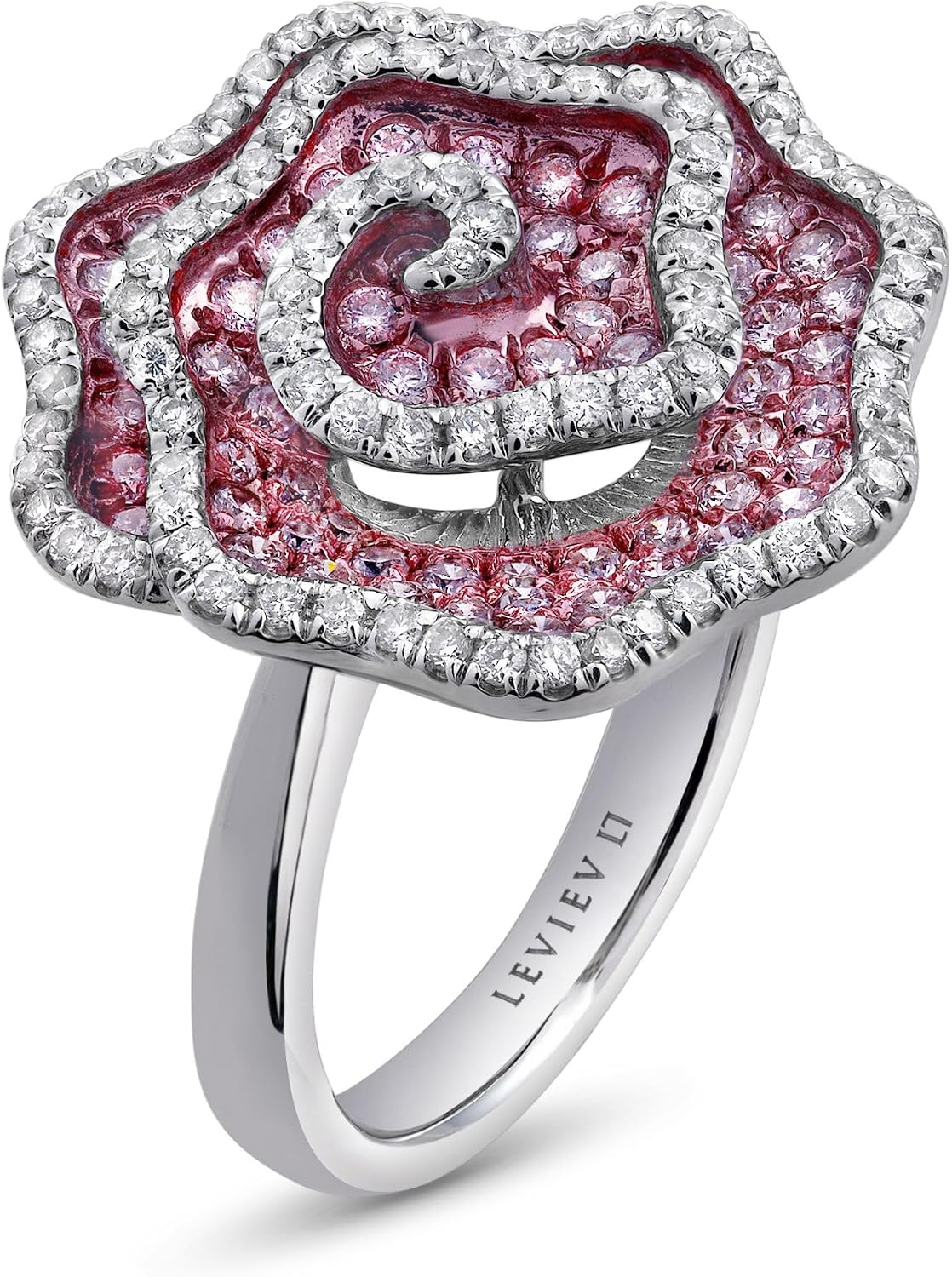 Leviev Rosalia 1.62 Carat Diamond Ring in 14K White Gold
