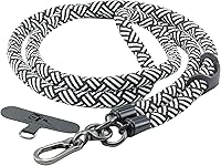 Vista 12 de Cordón cruzado para teléfono celular, correa de muñeca alrededor del cuello para la mayoría de teléfonos inteligentes, auriculares, llavero