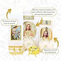 Vista 4 de Vela de la Primera Comunión y Biblia - Biblia y Vela de Primera Comunin - Vela para Primera Comunin - Juego de velas de primera comunión