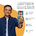 Farmley Roasted and Flavoured Cheesy Cheddar Makhana | Namkeen Snacks & Puffed Snacks | Healthy Snack | Cholesterol Free | Gluten Free | Rich In Protein & Fiber | Roasted in Olive Oil - 83g Jar gallery image