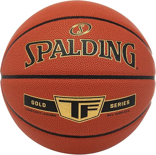 Spalding NBA Gold Ballon de Basket Mixte