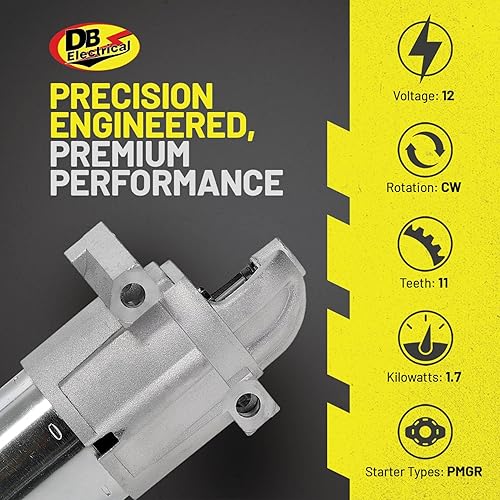 Miniatura 8 de DB Electrical Arrancador 410-12378 compatible conrepuesto para Cadillac Escalade 09-13, Chevy Silverado 1500, Tahoe 09-13, GMC Sierra 1500, Yukon