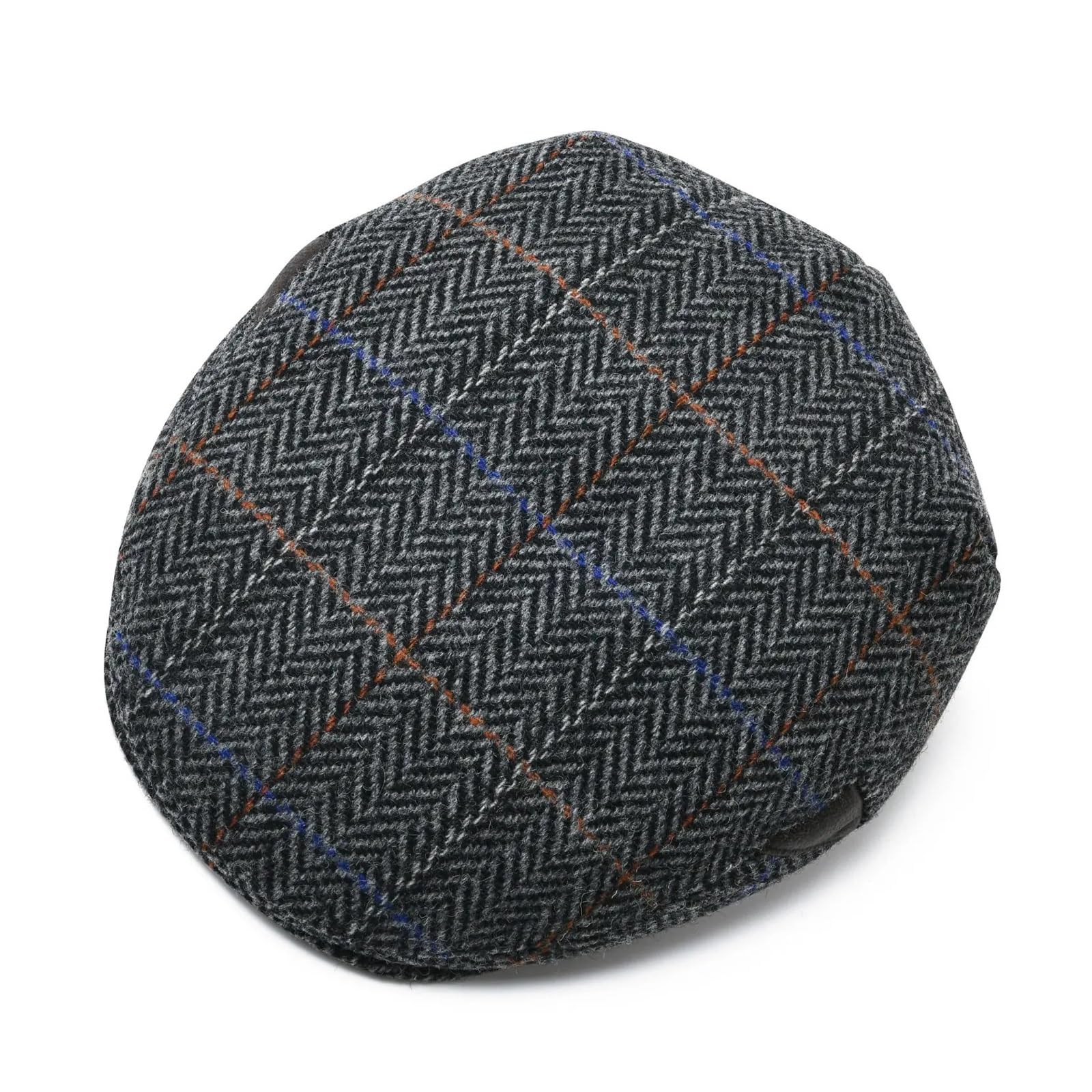 Men's Irish Flat Cap Wool Tweed Gatsby Newsboy Causal Herringbone Ivy Hat