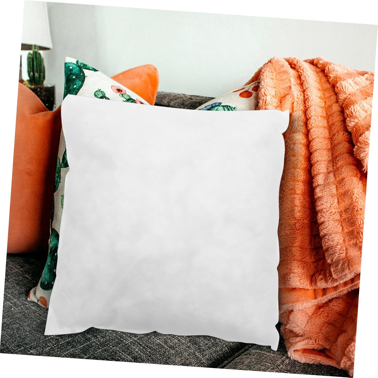 Cabilock Cushion Insert Filler Pad Square Throw Pillow Filling Soft Material for Home Decor and Sofa Accessories Versatile for Living Room and Bedroom