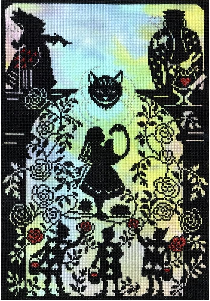 Painting the Roses Red Fairy Tales Bothy Threads Counted Cross Stitch Kit XFT11