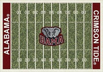 Milliken Alabama College Home Field Area Rug, 54" x 78"