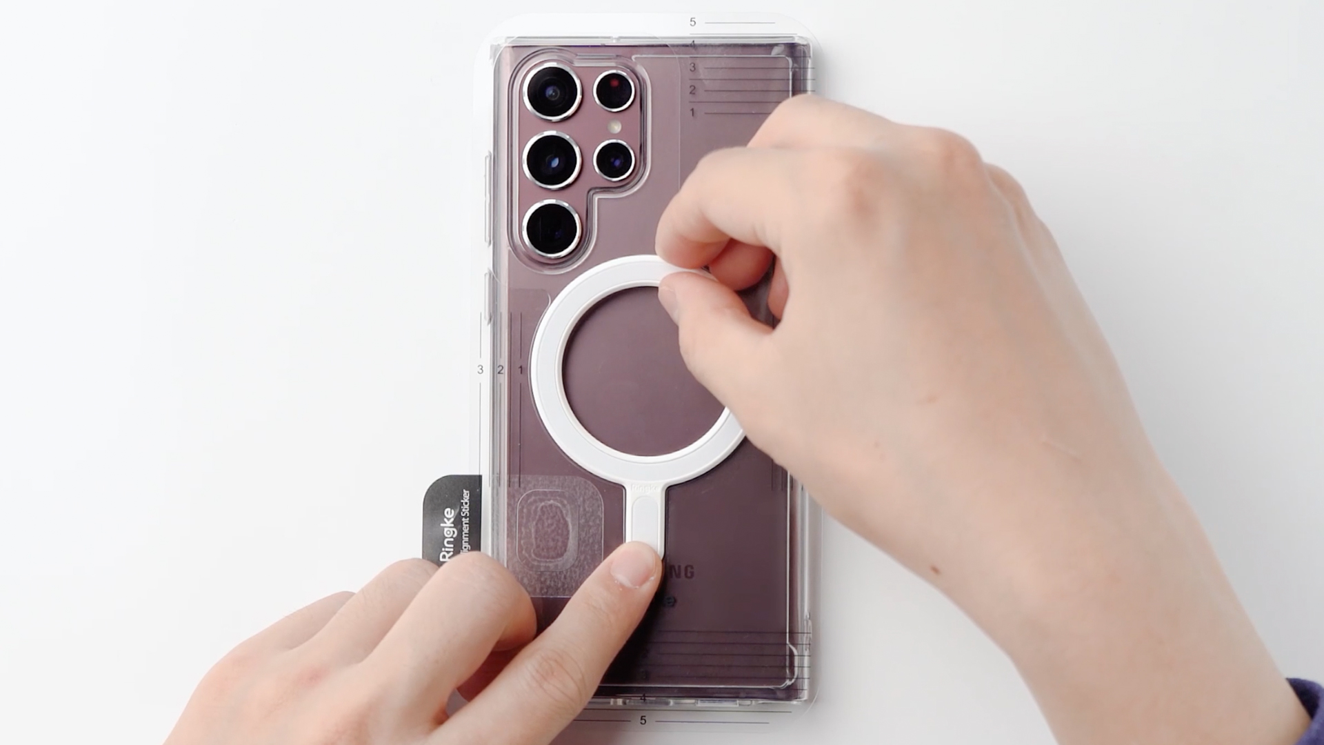 Ringke Magnetic Plate – Magnetaufkleber Kompatibel Mit MagSafe Für IPhone & Hüllen
