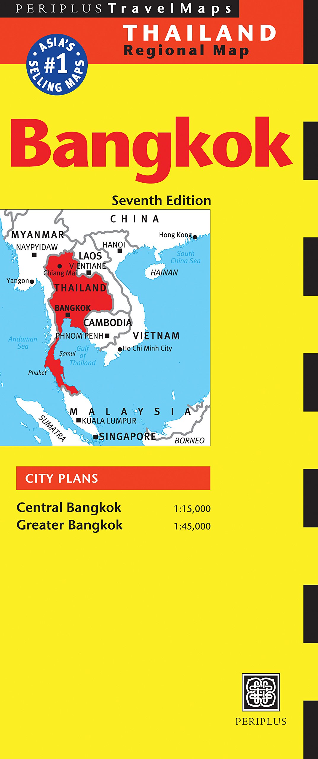 Bangkok Travel Map Seventh Edition