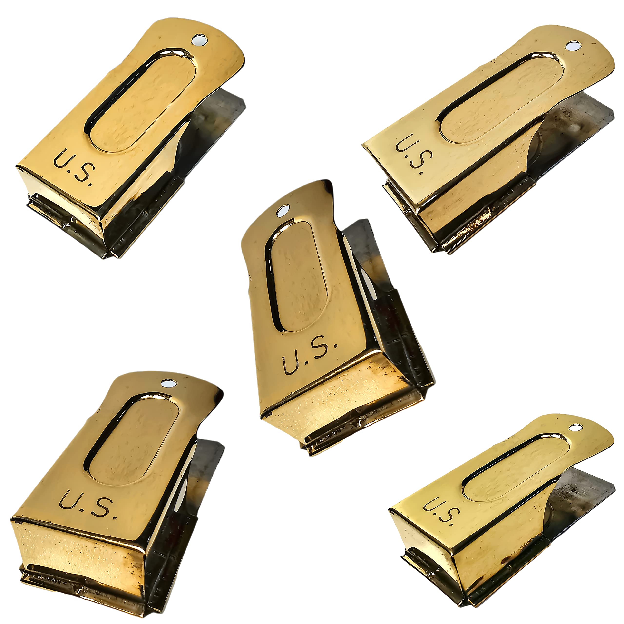 Clicker Addestramento Cani Mythrojan - In Ottone E Acciaio, Con Cordino In Pelle - Foto 3