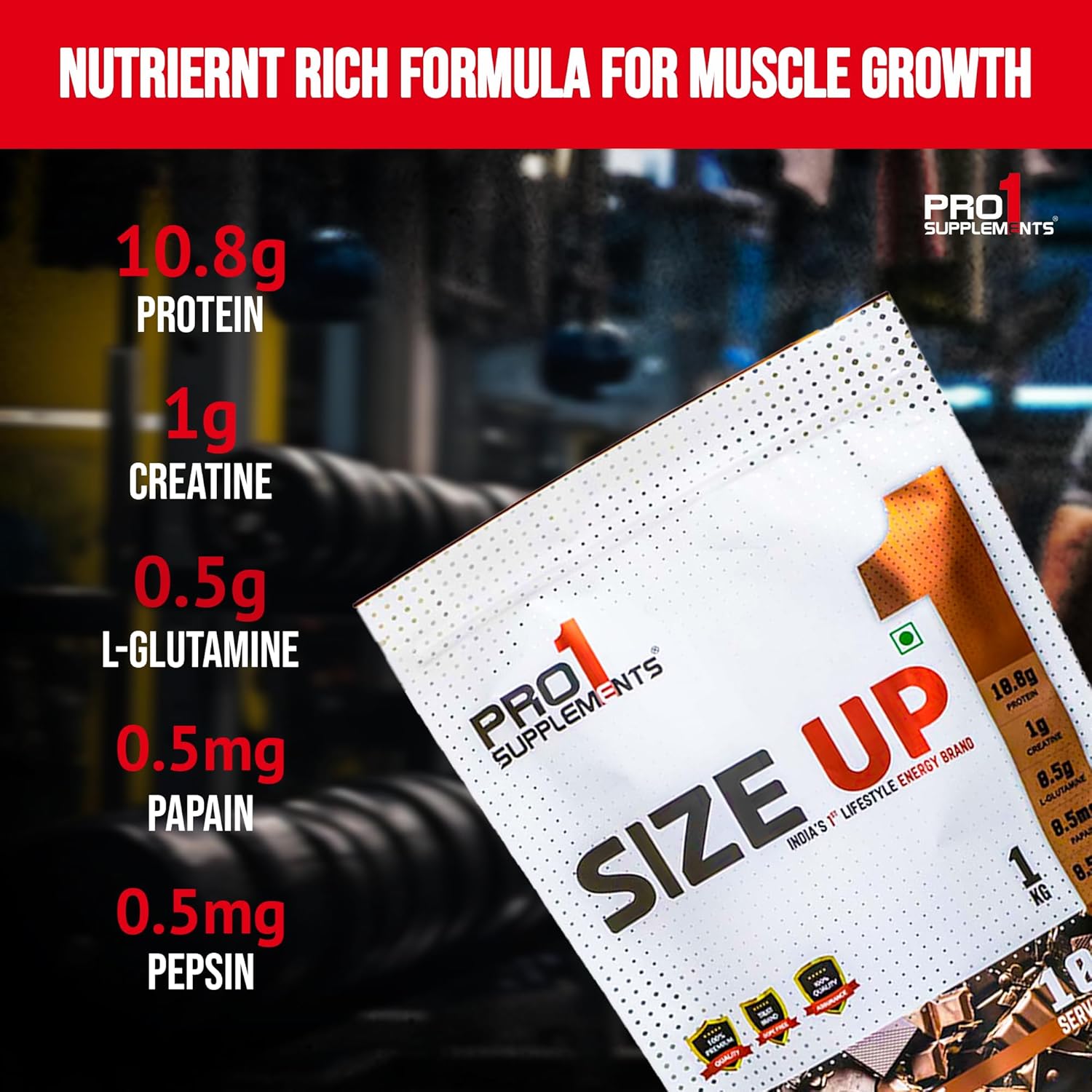 Review Pro1 Supplements Mass Gainer With 10.8G Protein | Weight 2 Review Pro1 Supplements Mass Gainer With 10.8G Protein | Weight