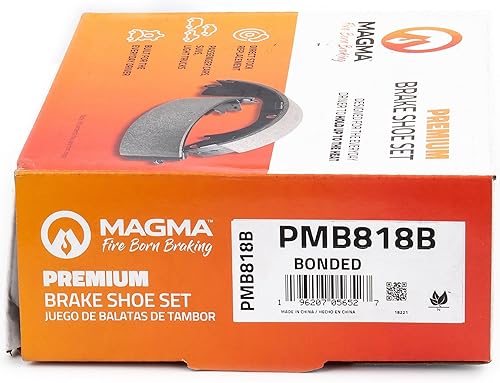 Miniatura 5 de MAGMA Fire Born Braking Zapatas de freno de estacionamiento premium PMB818B