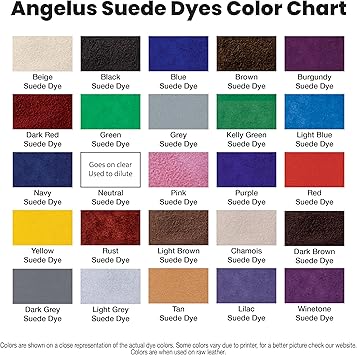 Angelus Suede Dye - Beige - 3 oz Premium Liquid Dye for Suede, Nubuck, and Nappy Leather