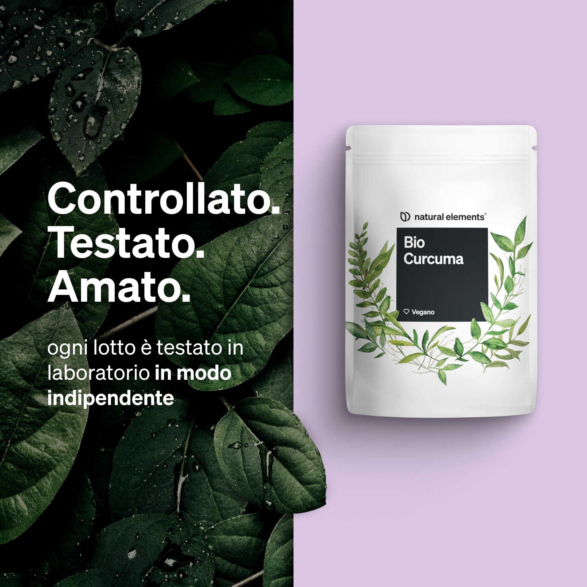 Bio curcuma in polvere 1 kg – da coltivazione biologica controllata – testata in laboratorio, senza additivi, 100% curcuma, certificata bio, vegana, senza glutine, da coltivazione sostenibile