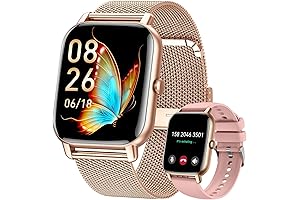 Smart Women's Watch: Foxhawk Smartwatch with Calling