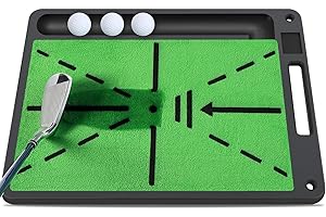 Golf Hitting Mat for Swing Practice Indoor and Outdoor